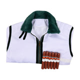 One Piece Live-Action Cosplay Costume Smoker White Coat Adult Male Halloween Carnival Costume