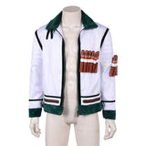 One Piece Live-Action Cosplay Costume Smoker White Coat Adult Male Halloween Carnival Costume