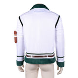 One Piece Live-Action Cosplay Costume Smoker White Coat Adult Male Halloween Carnival Costume