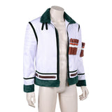 One Piece Live-Action Cosplay Costume Smoker White Coat Adult Male Halloween Carnival Costume