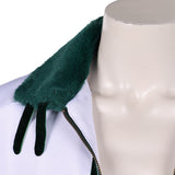 One Piece Live-Action Cosplay Costume Smoker White Coat Adult Male Halloween Carnival Costume