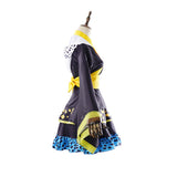 One Piece Live-Action Cosplay Costume Trafalgar D. Water Law Black Kimono Adult Female Halloween Carnival Costume