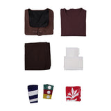 One Piece Live-Action Cosplay Costume Usopp Brown Outfit Adult Male Halloween Carnival Costume