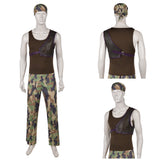 One Piece Live-Action Cosplay Costume Usopp Camouflage Vest Character Set Adult Male Halloween Carnival Costume