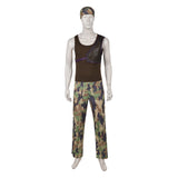 One Piece Live-Action Cosplay Costume Usopp Camouflage Vest Character Set Adult Male Halloween Carnival Costume