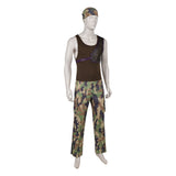 One Piece Live-Action Cosplay Costume Usopp Camouflage Vest Character Set Adult Male Halloween Carnival Costume