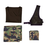 One Piece Live-Action Cosplay Costume Usopp Camouflage Vest Character Set Adult Male Halloween Carnival Costume