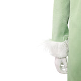 One Piece Live-Action Cosplay Costume Vivi Miss Wednesday Green Outfit Adult Female Halloween Carnival Costume