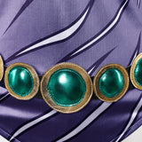 One Piece Live-Action Cosplay Costume Vivi Miss Wednesday Green Outfit Adult Female Halloween Carnival Costume