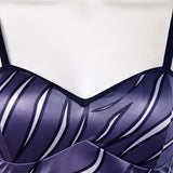 One Piece Live-Action Cosplay Costume Vivi Miss Wednesday Green Outfit Adult Female Halloween Carnival Costume