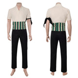 One Piece Live-Action Cosplay Costume Zorro White Outfit Adult Male Halloween Carnival Costume