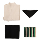 One Piece Live-Action Cosplay Costume Zorro White Outfit Adult Male Halloween Carnival Costume