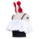 Oshi no Ko Cosplay Costume Kana Arima White Outfit Adult Female Halloween Carnival Costume