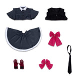 Oshi no Ko Cosplay Costume Ruby Hoshino Black Dress Adult Female Halloween Carnival Costume