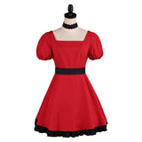 Oshi no Ko Cosplay Costume Ruby Hoshino Red Dress Adult Female Halloween Carnival Costume