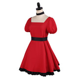 Oshi no Ko Cosplay Costume Ruby Hoshino Red Dress Adult Female Halloween Carnival Costume