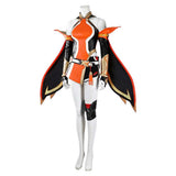 Overwatch Cosplay Costume Anran Ye Orange Outfit Adult Female Halloween Carnival Costume