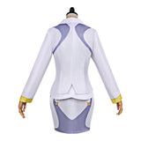 Overwatch Cosplay Costume Domina White Outfit Adult Female Halloween Carnival Costume