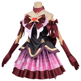 Overwatch Cosplay Costume Juno Black and Red Heart of Hope Magical Girl Myth Skin Adult Female Halloween Carnival Costume