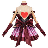 Overwatch Cosplay Costume Juno Black and Red Heart of Hope Magical Girl Myth Skin Adult Female Halloween Carnival Costume