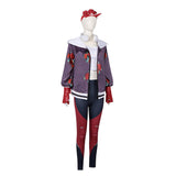 Overwatch Kiriko Legendary Offer Cosplay Costume Purple Outfit Adult Female Halloween Carnival Costume