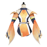 Overwatch OW Cosplay Costume Anran Yellow Outfit Adult Female Halloween Carnival Costume