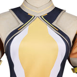 Overwatch OW Cosplay Costume Anran Yellow Outfit Adult Female Halloween Carnival Costume