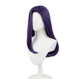OW Overwatch DMon Purple Cosplay Wig Halloween Carnival Costume Accessories