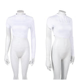 Padme Amidala Cosplay Costume White Top Adult Female Halloween Carnival Costume