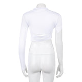 Padme Amidala Cosplay Costume White Top Adult Female Halloween Carnival Costume