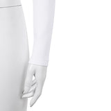 Padme Amidala Cosplay Costume White Top Adult Female Halloween Carnival Costume