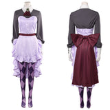 Perona Cosplay Costume Pink Outfit Adult Female Halloween Carnival Costume