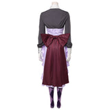 Perona Cosplay Costume Pink Outfit Adult Female Halloween Carnival Costume