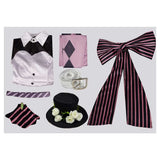 Perona Cosplay Costume White Dress Adult Female Halloween Carnival Costume