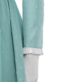 Pirates of the Caribbean Cosplay Costume Elizabeth Swann Green Dress Adult Female Halloween Carnival Costume