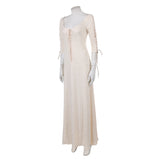 Pirates of the Caribbean Cosplay Costume Elizabeth Swann White Dress Adult Female Halloween Carnival Costume