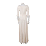 Pirates of the Caribbean Cosplay Costume Elizabeth Swann White Dress Adult Female Halloween Carnival Costume