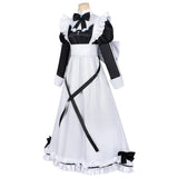 Playing Death Games to Put Food on the Table Cosplay Costume Aoi Maid Dress Adult Female Halloween Carnival Costume