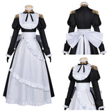 Playing Death Games to Put Food on the Table Cosplay Costume Benya Maid Dress Adult Female Halloween Carnival Costume