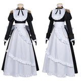 Playing Death Games to Put Food on the Table Cosplay Costume Benya Maid Dress Adult Female Halloween Carnival Costume
