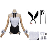 Playing Death Games to Put Food on the Table Cosplay Costume Yuuki Sorimachi Bunny Girl Costume Adult Female Halloween Carnival Costume