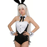 Playing Death Games to Put Food on the Table Cosplay Costume Yuuki Sorimachi Bunny Girl Costume Adult Female Halloween Carnival Costume