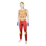 Pocoloco Cosplay Costume Yellow Outfit Adult Male Halloween Carnival Costume
