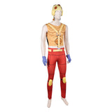 Pocoloco Cosplay Costume Yellow Outfit Adult Male Halloween Carnival Costume