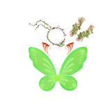 Poison Lvy Cosplay Costume Kids Children Green Dress Halloween Carnival Costume