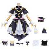 Pretty Cure Cosplay Costume Moria Ruruka Black Outfit Adult Female Halloween Carnival Costume