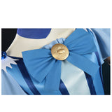 Pretty Cure Cosplay Costume Reika Aoki Women Blue Dress Adult Female Halloween Carnival Costume