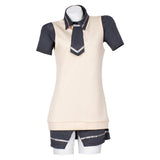Pretty Derby Cosplay Costume Agnes Tachyon White Trench Coat Set Adult Female Halloween Carnival Costume
