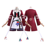 Pretty Derby Cosplay Costume Forever Young Red Outfit Adult Female Halloween Carnival Costume