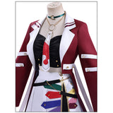 Pretty Derby Cosplay Costume Forever Young Red Outfit Adult Female Halloween Carnival Costume